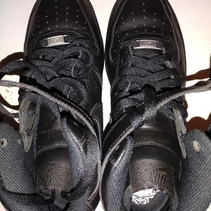 Men's black Nike Air force 1